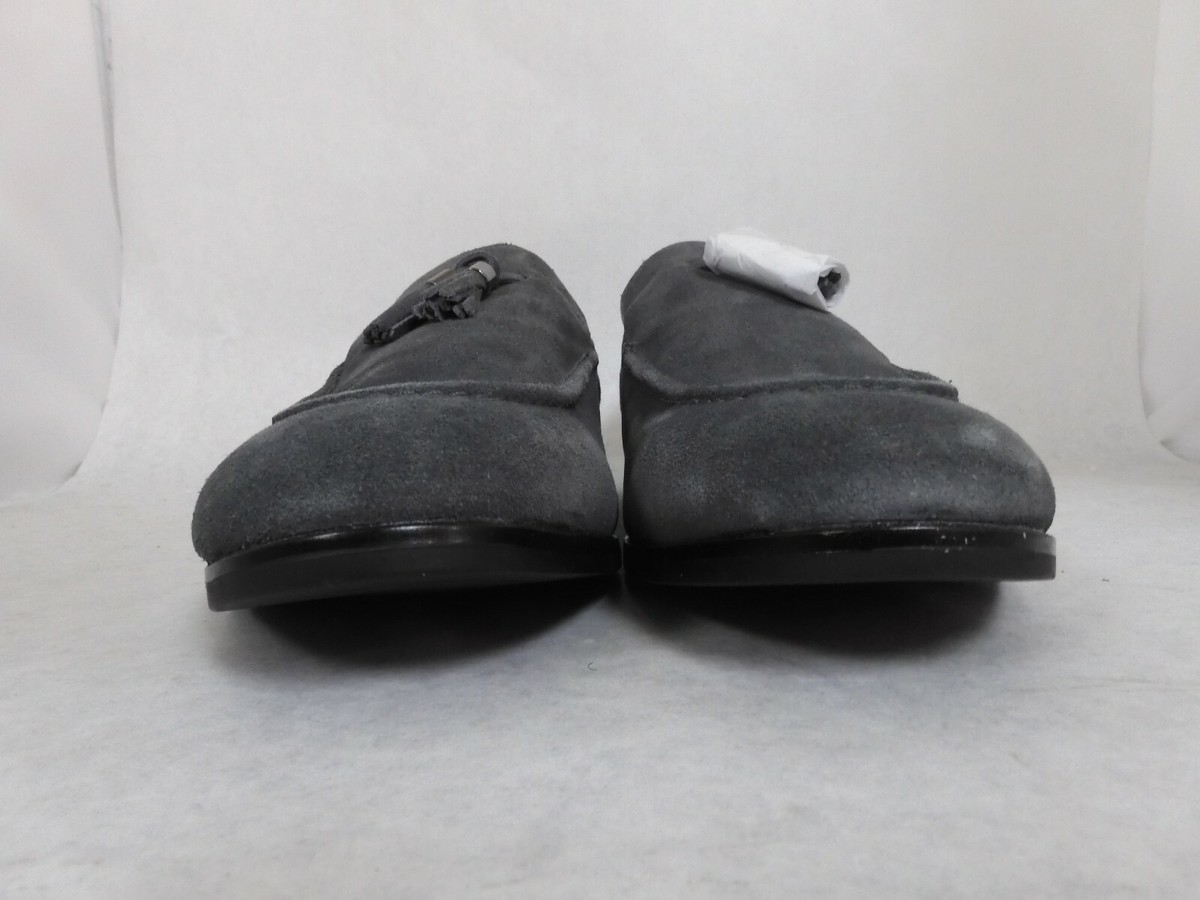Bar III Kingston Tassel Tweed Grey Black Upper Loafer Mens 9M Shoes Keaton Moc Toe Tassel Slip On Men main image 2