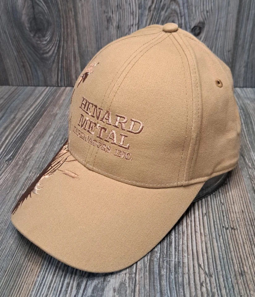 DIR DUCK Hat Cap Mallard Ducks Wildlife Series Adjustable Tan New Hat.  - Image 2 of 4