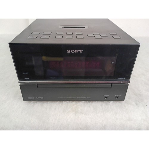 Sony CMT-BX20i AM/FM CD Player iPod Compact HiFi Shelf Stereo - No Remote - Picture 3 of 14