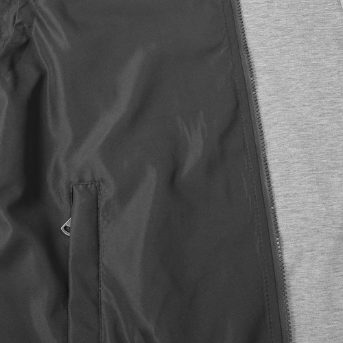 Smanicato Uomo Leggero Zip Gilet con Tasche Interno Foderato Blu Nero VEQUE - Foto 16 di 30