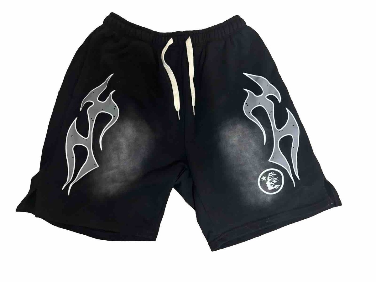 HELLSTAR スウェットショートパンツ ブラック サイズS Hellstar Shorts Size Large | eBay