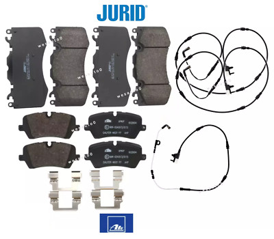 Front & Rear Brake Pad Set +Sensor OES for Range Rover Sport HSE Dynamic V6