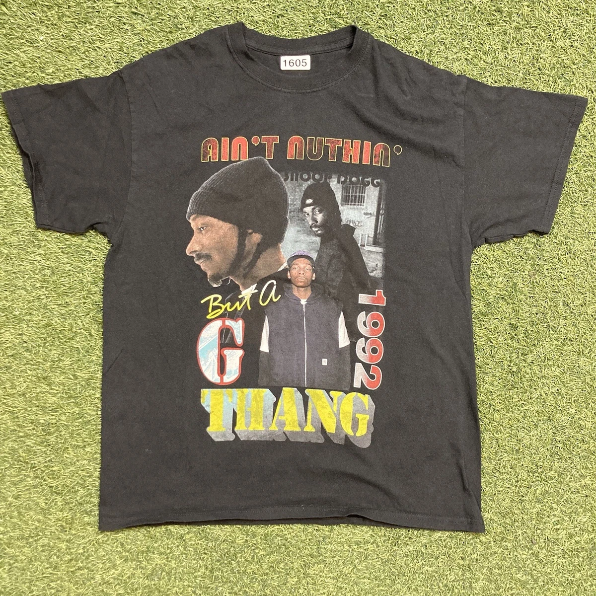 Snoop Dogg Shirt L Ain't Nothing But A G Thang Vintage Style Rap