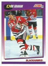DIRK GRAHAM 1991-92 SCORE CARD NM-MT+/NM-MT CONDITION
