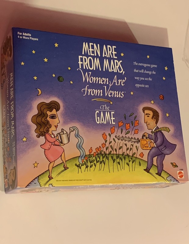 Men Are From Mars, Women Are From Venus ~ Adult Board Game ~ 1998