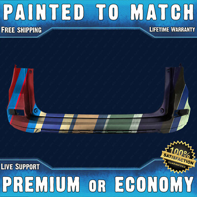 NEW Painted To Match - Rear Upper Bumper Replacement for 2015 2016 Honda CR-V
