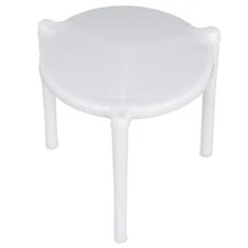 Pizza Saver Stand - White Plastic Tripod for Pizza Box Support