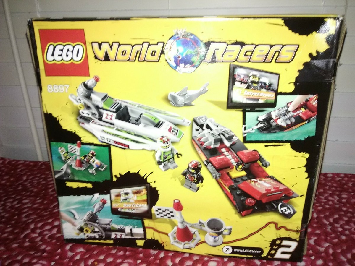 LEGO World Racers - Wreckage Road Building Set 8897 NEW NIB LEGO World Racers - Wreckage Road Building Set 8897 NEW NIB