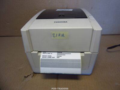 Toshiba B-EV4T-GS14-QM-R USB Network 104mm Thermo Labeldrucker - 21 KM + PSU