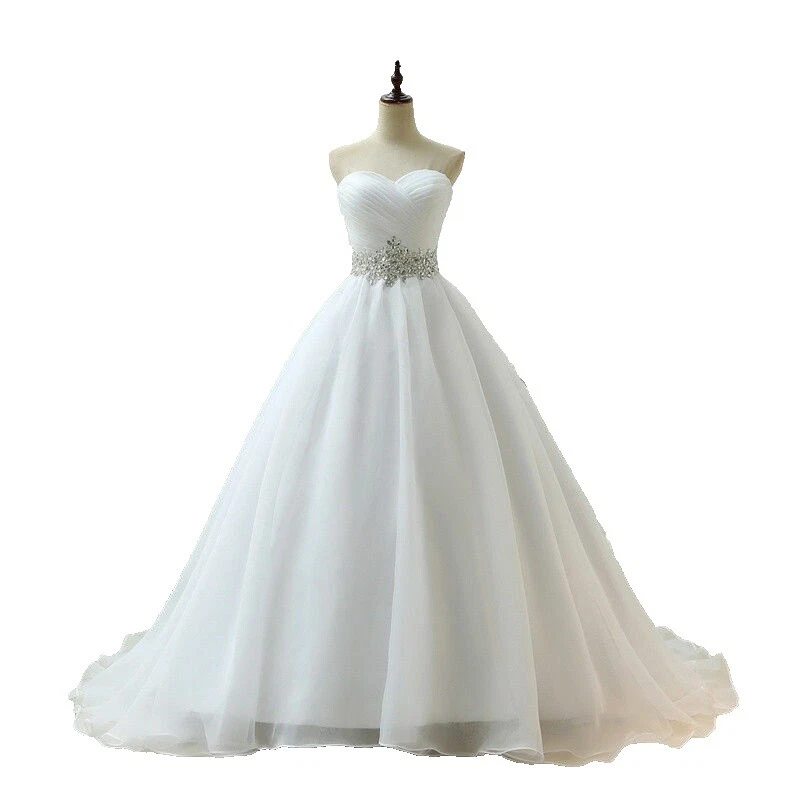 Manga de organza con cuentas vestidos de novia