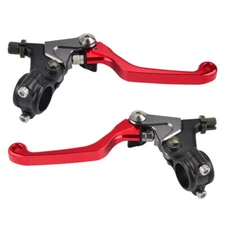 Shorty CNC Clutch Brake Lever For Honda ATC185S 1981-1983 ATC350X 1985-1986 Red