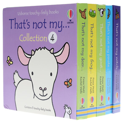 Usborne empfindliche Feely Bücher: Das ist nicht meine Sammlung 4: 5 Bücher Set-Alter 0-3 - BB