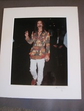 FRANK ZAPPA Classic Original Candid 1978 Ltd. Ed. Photo Signed   By Photog