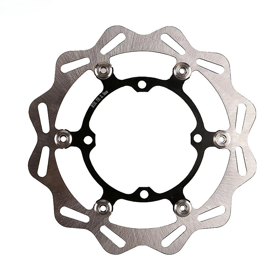 Rotor de disco de freno flotante delantero para Kawasaki KX125 KX250 KX250F KX450F 2006-2018 Foto 2 de 4