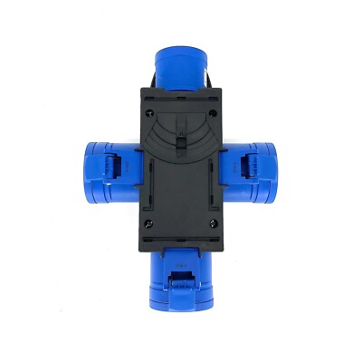 PCE ST ANTON Stromverteilerkasten 32A 240V Einphasenverteiler IP44 Splitter