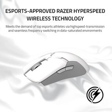 Razer ‎RZ01-03050400-R3U1 White Viper Ultimate Gaming Mouse/Dock 2