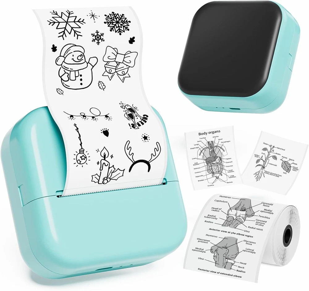 Phomemo M02X Mini Portable Inkless Sticker Photo Printer for US Buyers