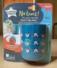 Tommee Tippee No Knock Toddler Cup Dog Pattern 6 oz Blue 12 mo Kid Child Sealed