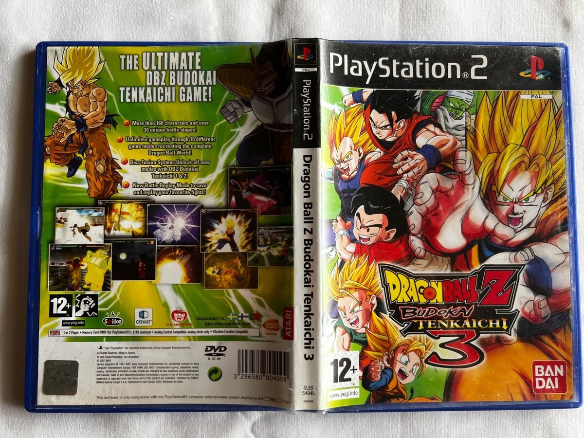 Dragon Ball Z Budokai Tenkaichi 3 | Playstation 2 PS2 | Case and Manual NO  GAME