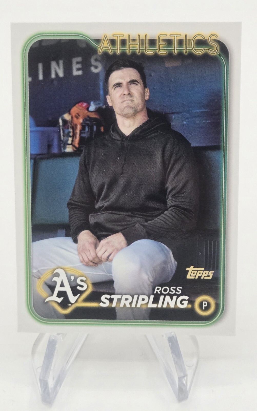 2024 Topps Series 2 Ross Stripling #608 Golden Mirror SSP Image Variation (A/T)