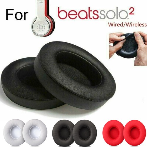 1 Pair Ear Pad Cushion Replacement For Beats Dre Solo 2 Solo 3