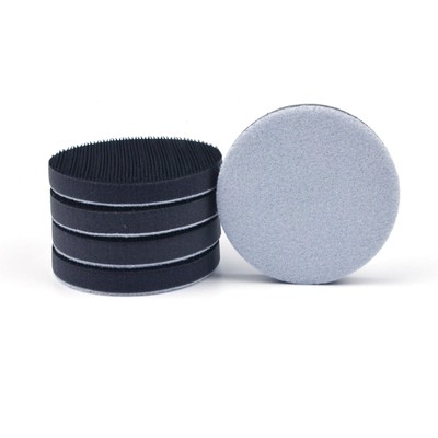 POLIWELL 5 Pack 3 Inch (75mm) Foam Interface Pad, Hook and Loop Soft Foam Buf...