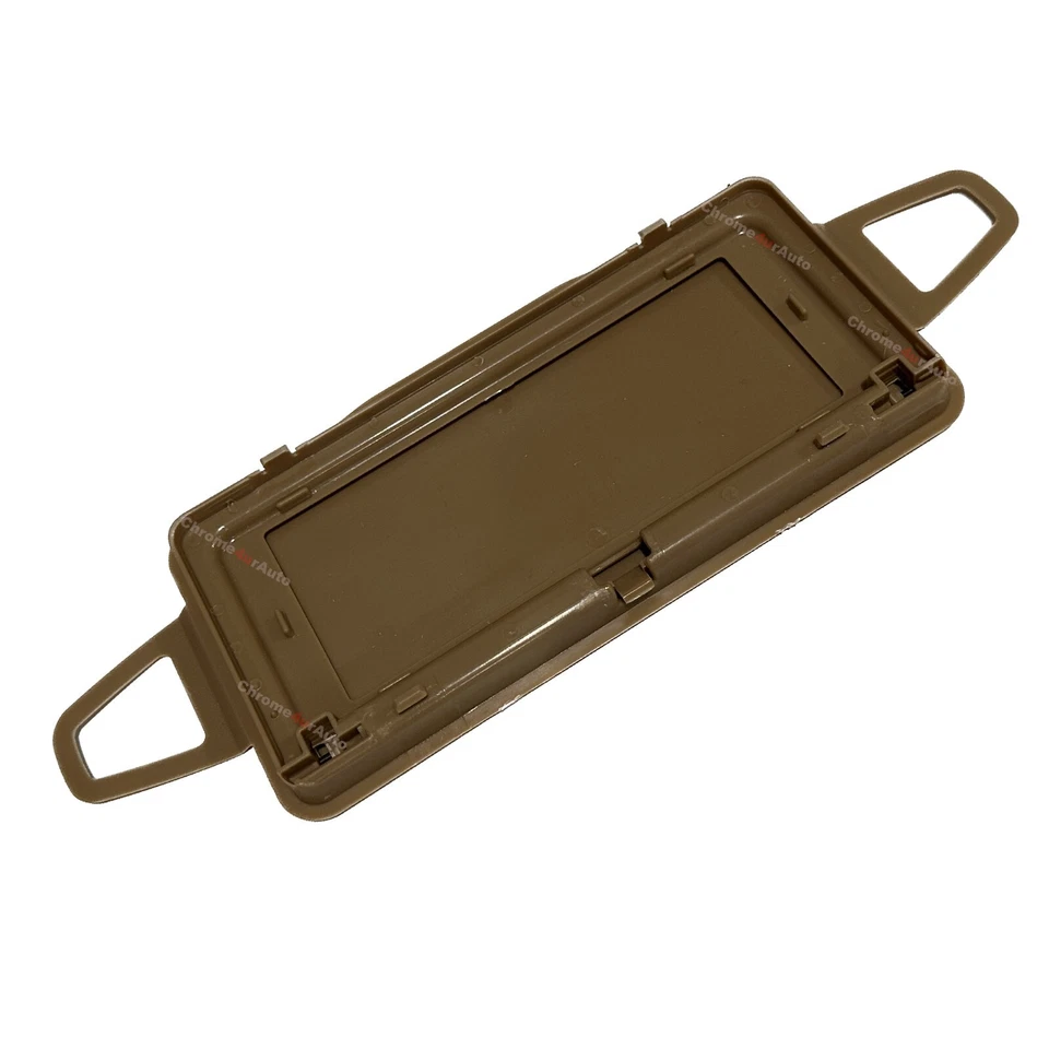 Cubierta de espejo parasol para Mercedes Clase E W212 Clase CLS W218 Beige NUEVO Foto 2 de 2