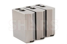 6" 3.1" HT Kitagawa B206 Soft Steel Pointed CNC Lathe Chuck Jaw Set Samchully M}