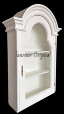 PENSILE  VETRINA IN BIANCO OPACO  REALIZZABILE  IN VARI COLORI