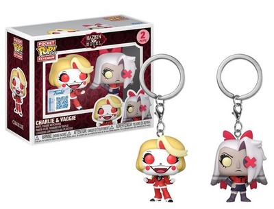 Funko [HAZBIN HOTEL] Charlie & Vaggie Pocket Pop Brelok 2 Pack
