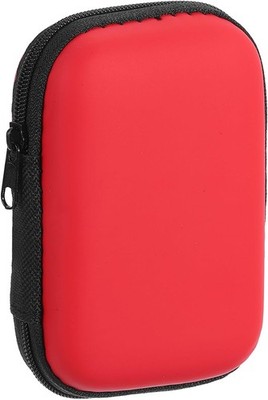 Earbuds Cases, Wired Earphone Case Holder, EVA Ear Buds Case Zipper Organizer Re