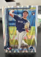 2025 Topps Chrome - Jake Bloss #188 RayWave Refractor (RC) Blue Jays