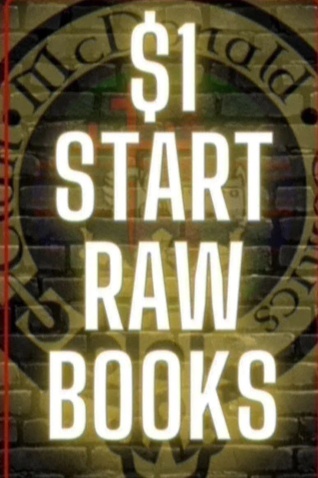 $1 START RAW BOOKS
