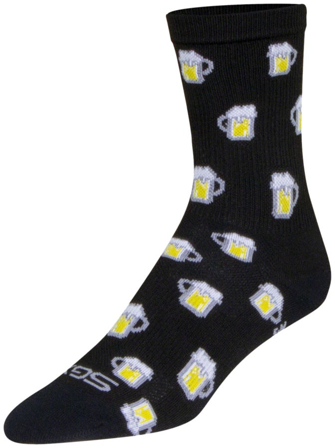 SockGuy Fuel Crew Socks LargeXL Black 3590₽