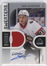 2024 SP Game Used Inked Rookie Sweaters 81/99 Zack Ostapchuk #IRS-ZO Auto 1os2