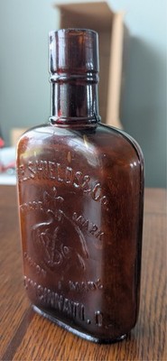 V.E. SHIELDS & CO. CINCINNATI,  OHIO WHISKEY BOTTLE