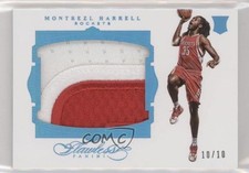 2015-16 Panini Flawless Rookie Sapphire 10/10 Montrezl Harrell #15 Patch 9ih