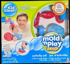 2008 SpinMaster Kid Kleen Mold n' Play Soap Activity Set