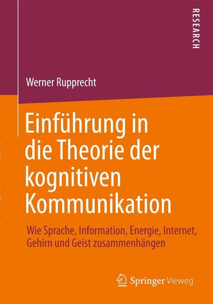 EinfüHrung In Die Theorie Der Kognitiven Kommunikation Werner Rupprecht-image
