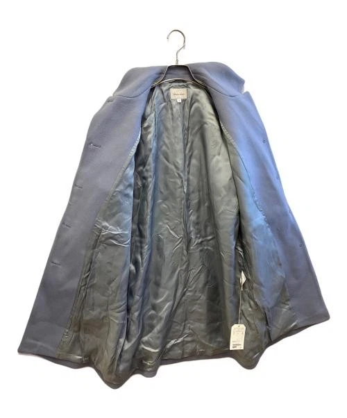 Abrigo Steven Alan Chesterfield Azul Lana S Usado Para Hombre Prendas Exteriores Foto 3 de 4