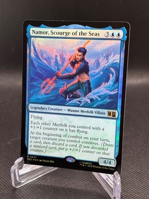 2026 MTG Marvel Superheroes Foil NP #631 Namor, Scourge of the Seas