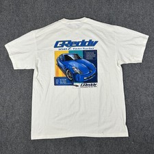 GReddy Racing Drifting Graphic White T Shirt Mens XL Heavy Cotton Tee #2020