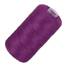 Nylon String Cord 2.5mm x 218Yards Rope Braided Thread Beading Cord,Deep Purple