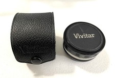 Vivitar Automatic Teleconverter 2X-1 with Caps and Case - Vintage