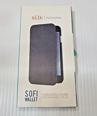 Silk Innovation Sofi Wallet Fashion Case for IPhone 7 Plus -Gold- New Old Stock
