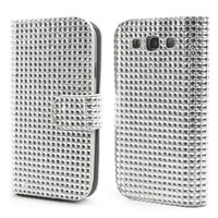 Business Case Samsung Galaxy S3 GT-I9300 GT-I9305 Etui Glitzer
