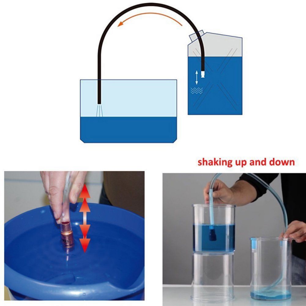 1.8m Anti-static Fuel Siphon Hose For Safe Liquid Transfer