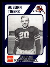 Curtis Kuykendall 1989 Collegiate Collection Coke Auburn Tigers (580) #88