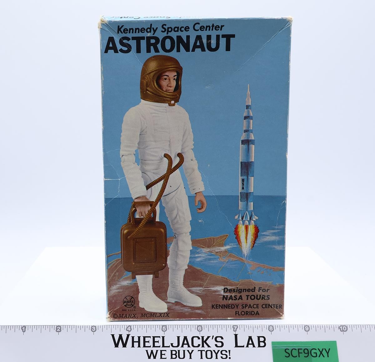 Kennedy Space Center Astronaut No.1726 1966 Vintage Marx 7.5