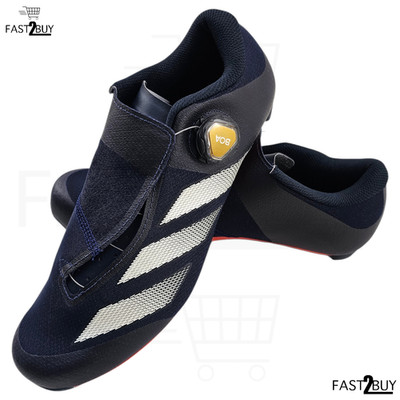 adidas Tempo 3-Stripes BOA Cycling Shoes Rennrad Schuhe Gr. 42 EU IG4130